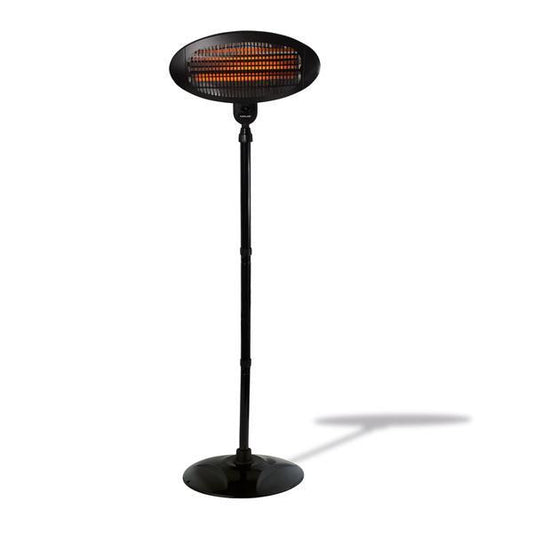 STAND QUARTZ HEATER 2000W BLACK IPX4