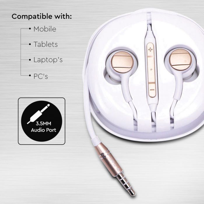Earphones Gold