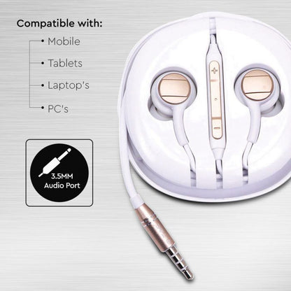 Earphones Gold