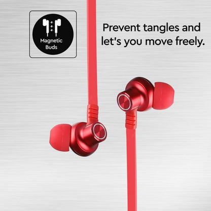 Sport Headset Bluetooth 500mAh Red