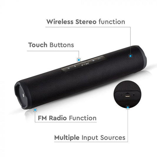 PORTABLE BLUETOOTH SPEAKER TWS FUNCTION-1200mah BATTERY