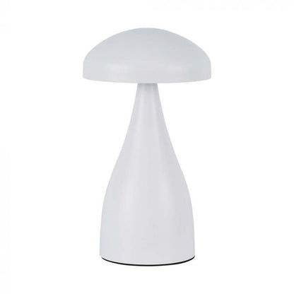 LED Table Lamp 800mAh Battery 120x220 3in1 White Body