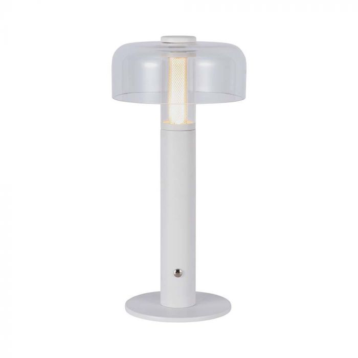 LED Table Lamp 1800mAh Battery 150 x 300 3 in 1 White Body