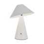 LED TABLE LAMP 1800mAH BATTERY D:180x240 3IN1 WHITE BODY