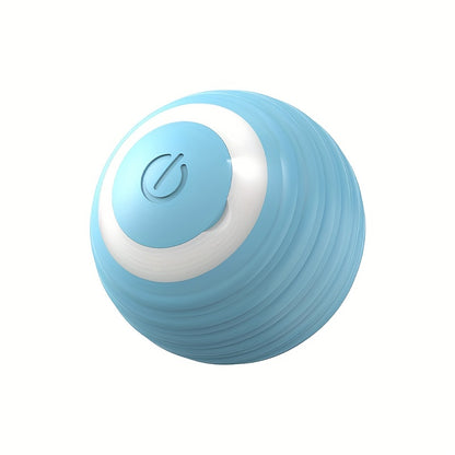 Electric Automatic Cat Toys, Smart Ball Toys For Cat Small Dogs Funny Auto Rolling Ball Self-moving Kitten Games Supplies