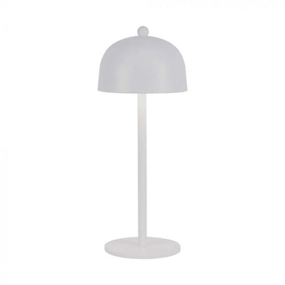 LED Table Lamp 1800mAh Battery 115x300 3in1 White Body