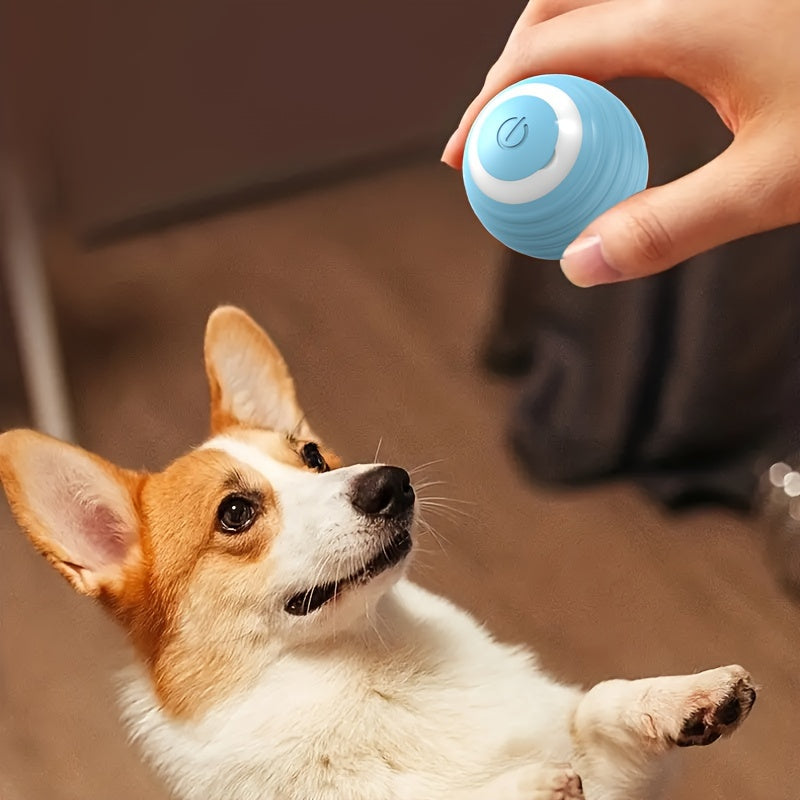 Electric Automatic Cat Toys, Smart Ball Toys For Cat Small Dogs Funny Auto Rolling Ball Self-moving Kitten Games Supplies