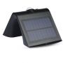 1.5W LED Solar Wall Light Natural White Black Body