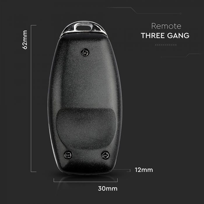 3 GANG SENSOR REMOTE IP44