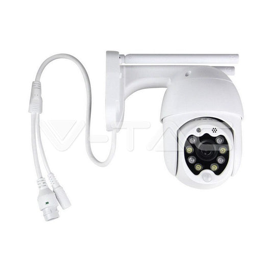 Wi-Fi Outdoor Camera 8 LED Lights 3MP IP65 Dome
