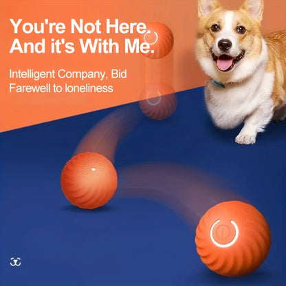 Intelligent Jumping Ball, Electric Charging Cat And Dog Toy, Self-rolling Pet Dog Toy Ball, Electric Intelligent Pet Ball