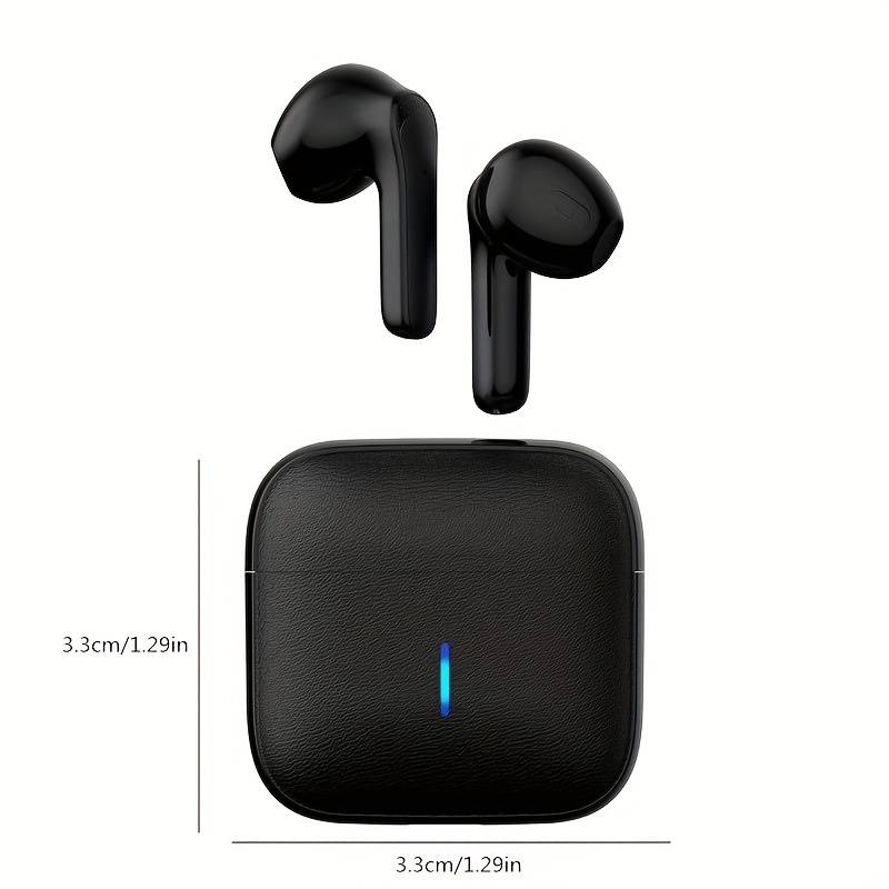 New Wireless Dual-ear Touch Low-power Leather Stereo 5.1 Sports Game Earplug-style BT Headset