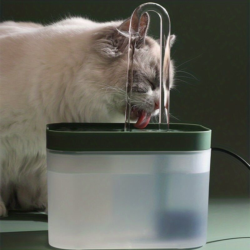 1.5l Cat Drinking Fountain Automatic Circulating Water Dispenser For Cats & Dogs (water Pump Color Random), Pet Supplies