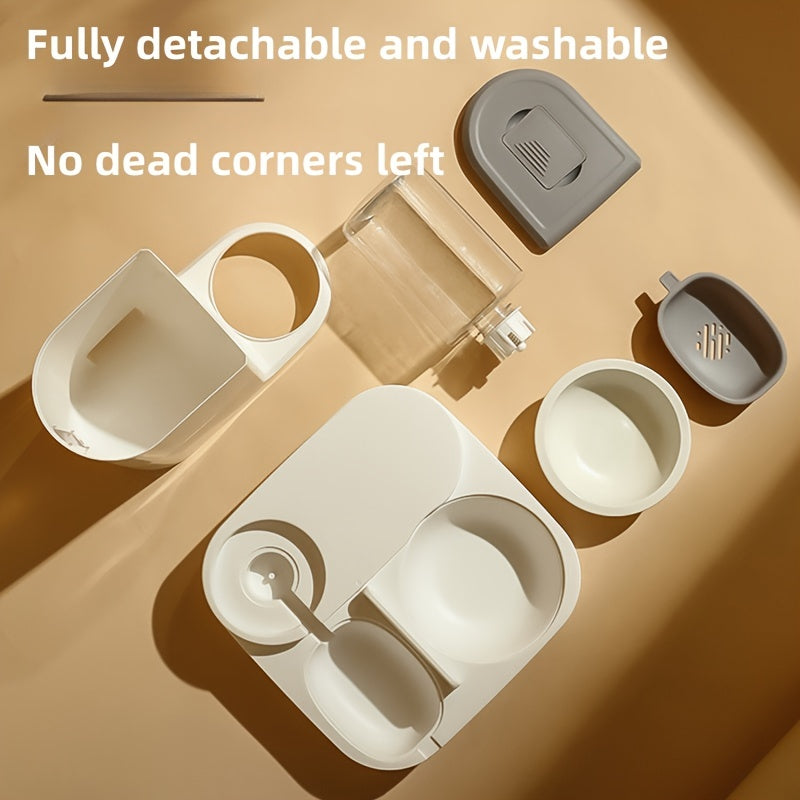 Automatic Plastic Pet Feeder Suitable For Cats And Dogs, Home Use