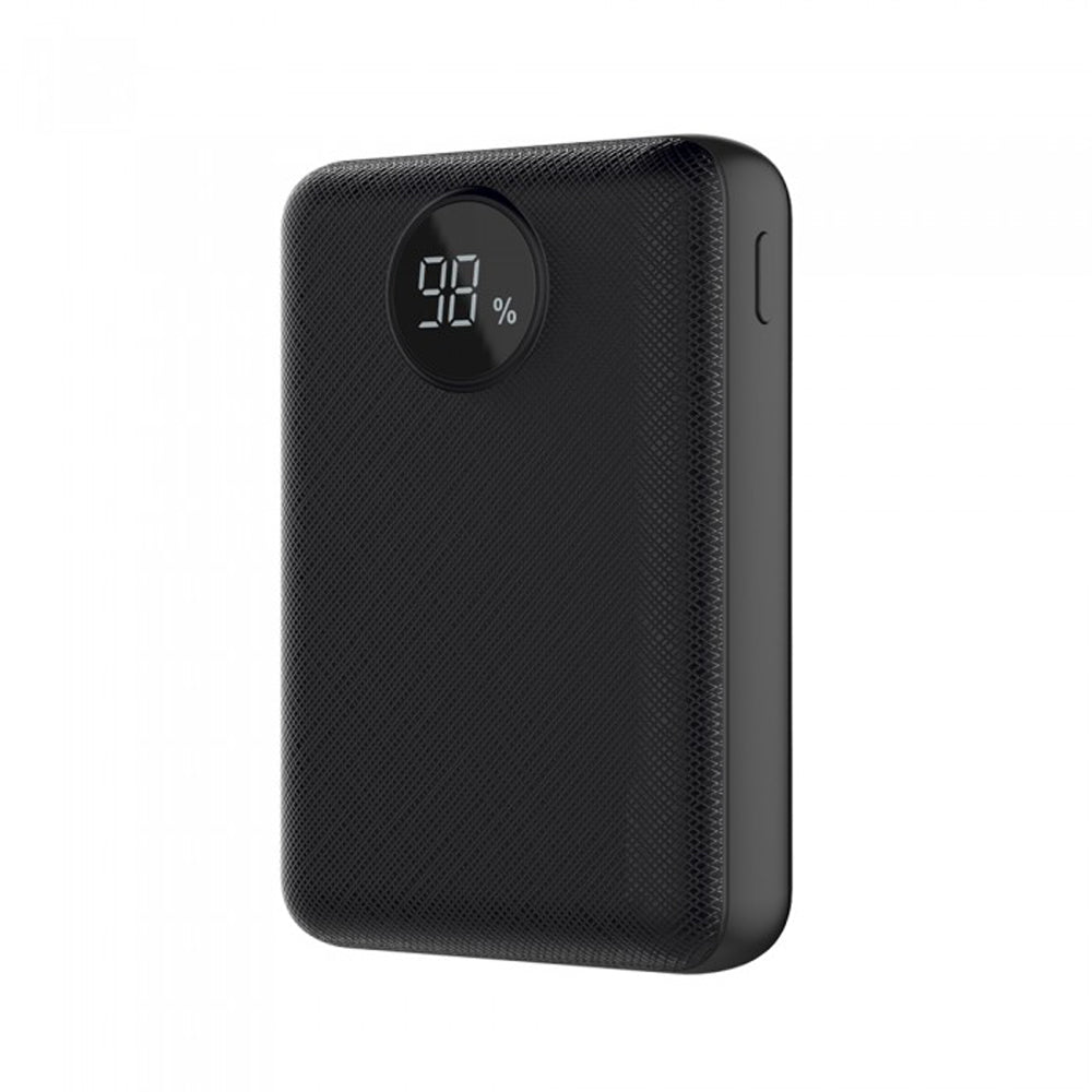 10000mAh Power Bank Display Black
