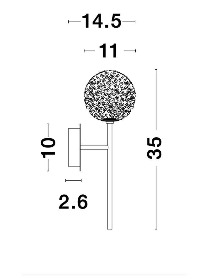 LED WALL LIGHT - MIRANO