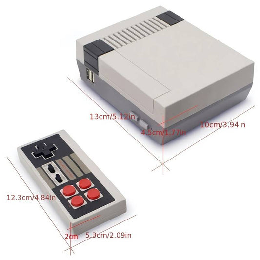 Retro Game Console Nes 8-bit Mini TV Video Console, Av Output, Support Dual Player Children's Games