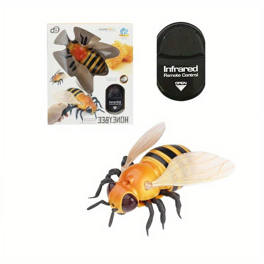 Electronic Remote Control Insect,Infrared Remote Control Insect With Light Up Eyes Electronic Animal Toys For Kids