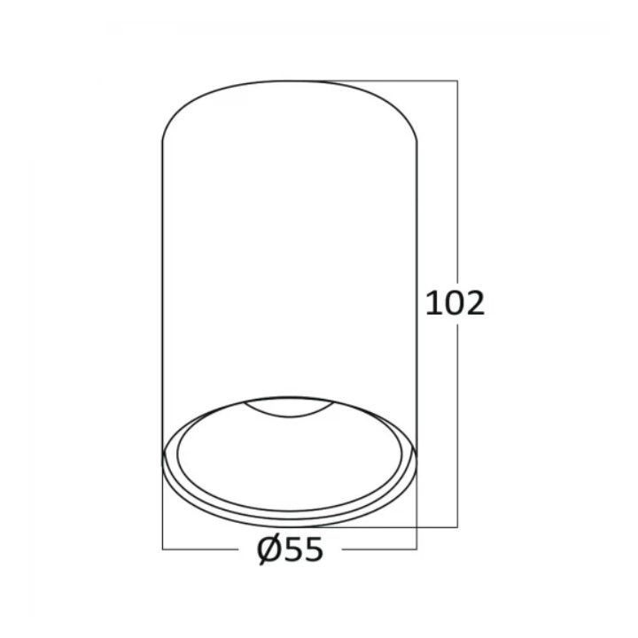 LED Ceiling Spot GU10 Gama 10cm