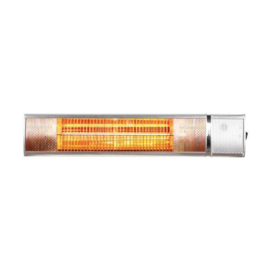 WALL MOUNTED HEATER WITH GOLDEN TUBE 2000W WITH REMOTE IP65