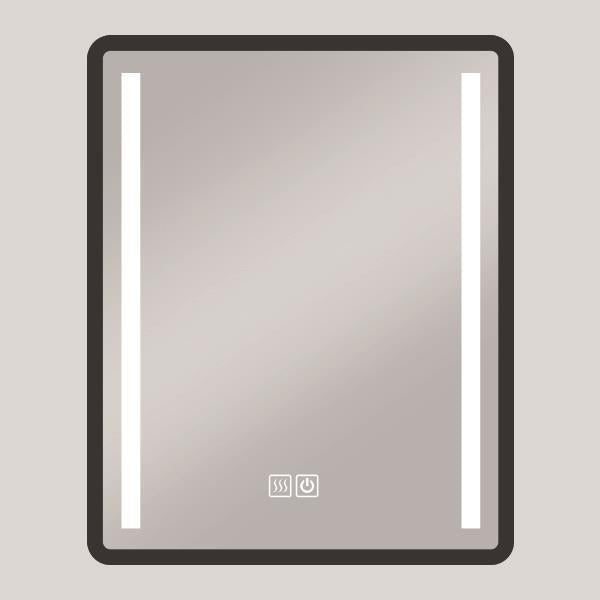 RECTANGULAR MIRROR TOUCH SWITCH LED 20W 3CCT 600*800MM