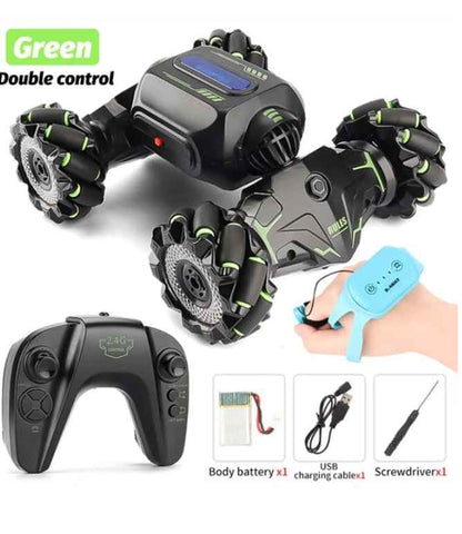 Dual Remote Control Climbing Stunt Car