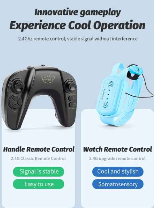 Dual Remote Control Climbing Stunt Car