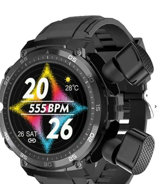 Men Water Resistant Round Smart Watch
