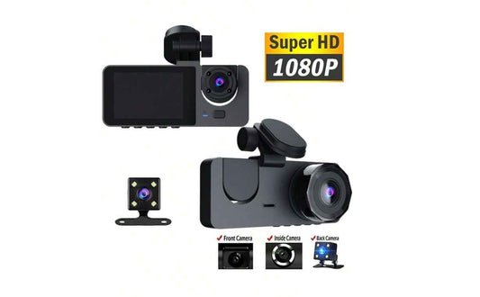 Lens 1080P Car Dashcam 2 Inch Mini Car Black Box G-Sensor Video Recording With 32G Memory Card