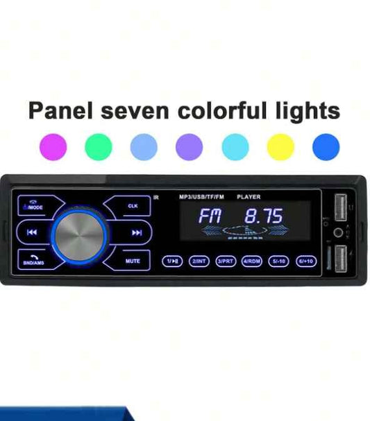 MP3 Multimedia Player Fm Aux SD Colorful Auto Stereo Car Radio
