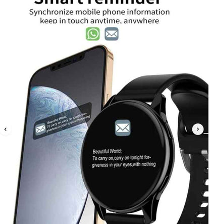 New 2023 Hot Unisex Silicone Strap Smart Watch,