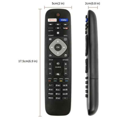 Newest Universal Philips TV Remote Control NH500UP For Philips LCD LED 4K UHD Smart TVs