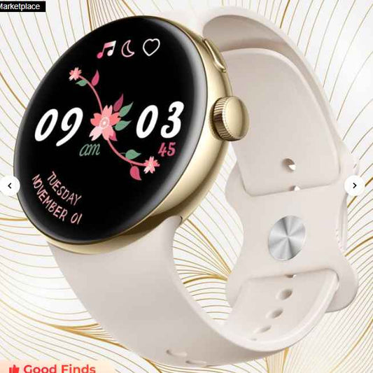 Parsonver Smart Watch Answer Make Call, AMOLED Always-on Display Smartwatch for Android and iOS Phones