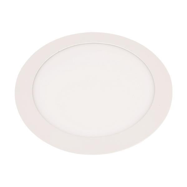 LED PANEL ROUND RECESSED 12W 3000K