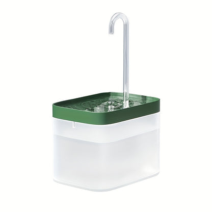 1.5l Cat Drinking Fountain Automatic Circulating Water Dispenser For Cats & Dogs (water Pump Color Random), Pet Supplies