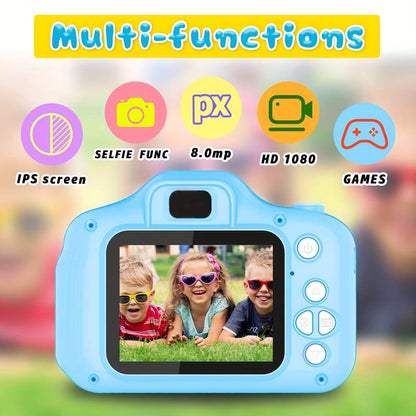 Seckton Upgrade Kids Selfie Camera, , HD Digital Video Cameras For Toddler, Portable Toy With 32GB SD Card