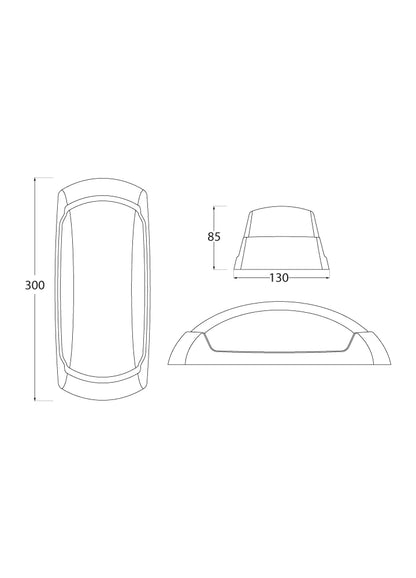 LED WALL LIGHT FRANCY OP SMART PACK WHITE OPAL E27