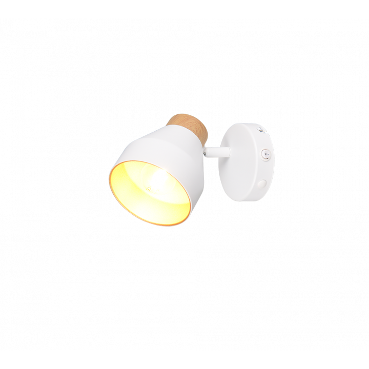 Wall Lamp 1xE14 VALENTIN Matte Metal