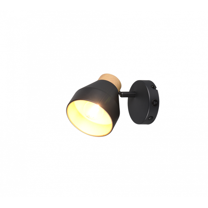 Wall Lamp 1xE14 VALENTIN Matte Metal