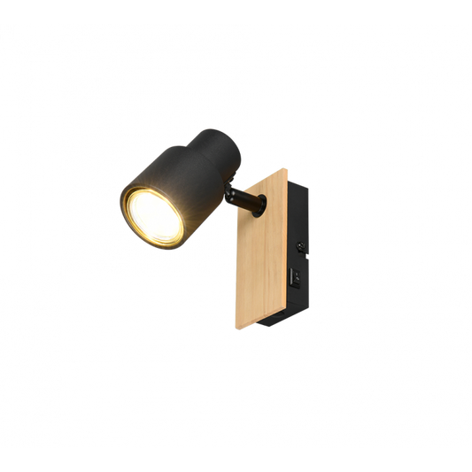 Spot 1xGU10 PIERRE Matte Metal