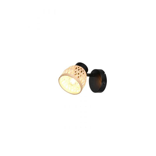 Spot 1xE14 LAURENT Matte Black Metal