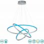 Pendant LED Lamp RGBW 80W Metal