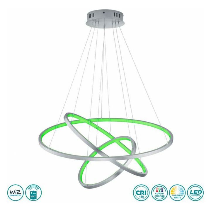 Pendant LED Lamp RGBW 80W Metal