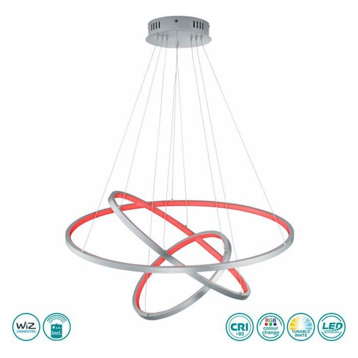 Pendant LED Lamp RGBW 80W Metal
