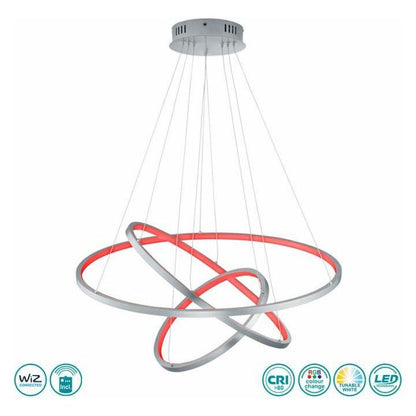 Pendant LED Lamp RGBW 80W Metal