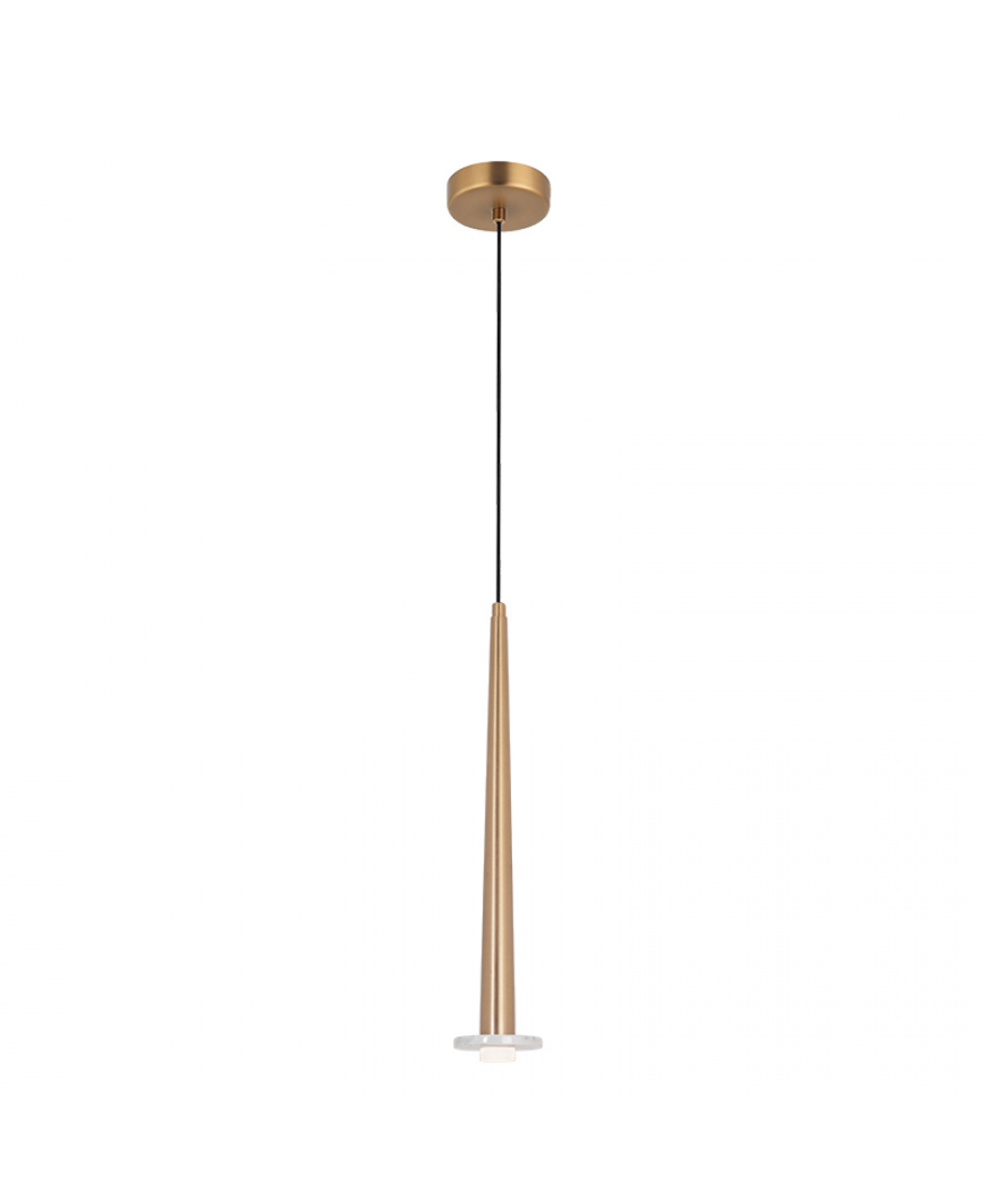 PENDANT LED LIGHT 6W 3000K ALUMINUM -