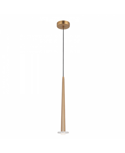 PENDANT LED LIGHT 6W 3000K ALUMINUM -