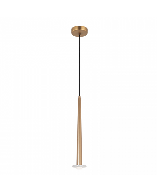 PENDANT LED LIGHT 6W 3000K ALUMINUM -