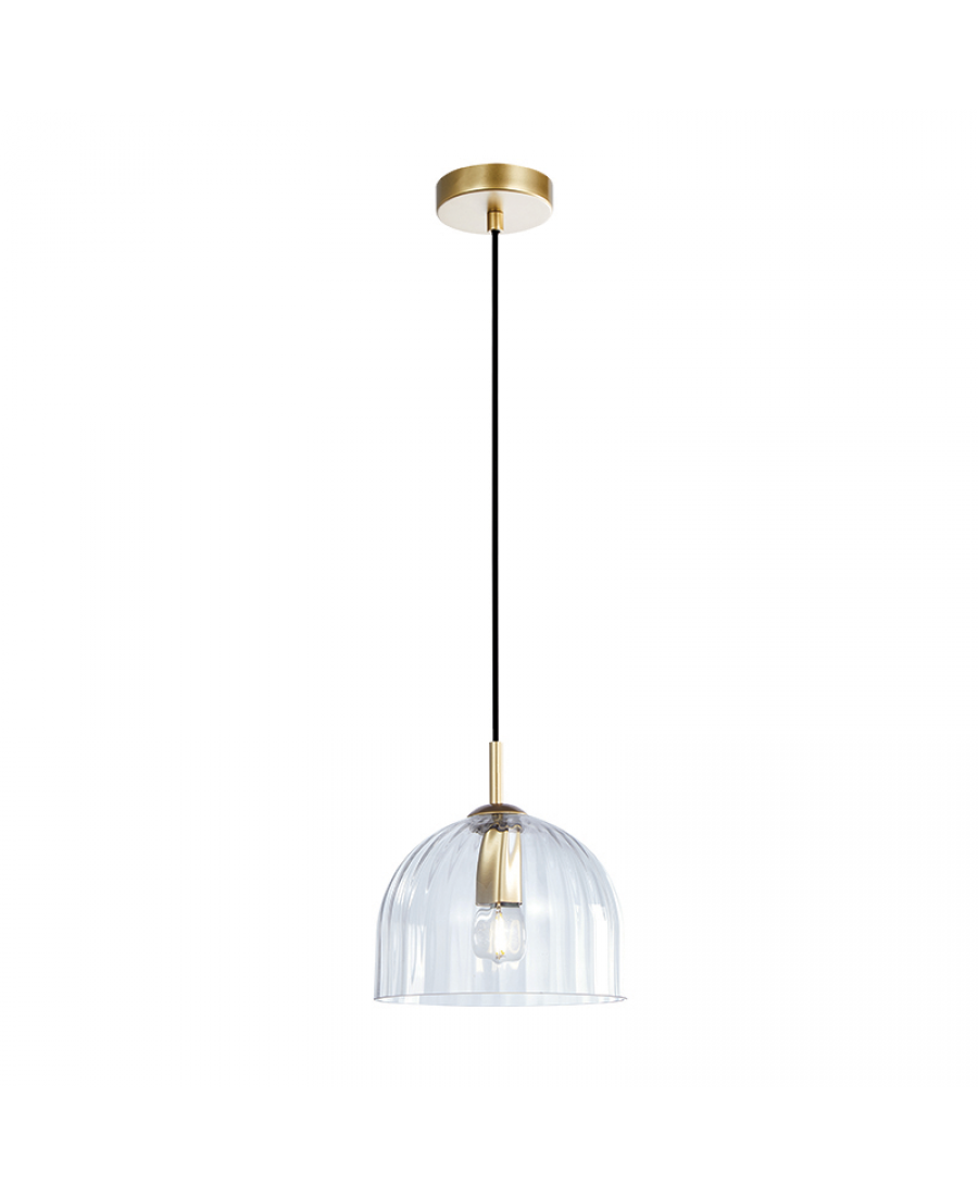 PENDANT LIGHT 1XE14 CLEAR GLASS