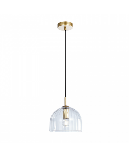 PENDANT LIGHT 1XE14 CLEAR GLASS
